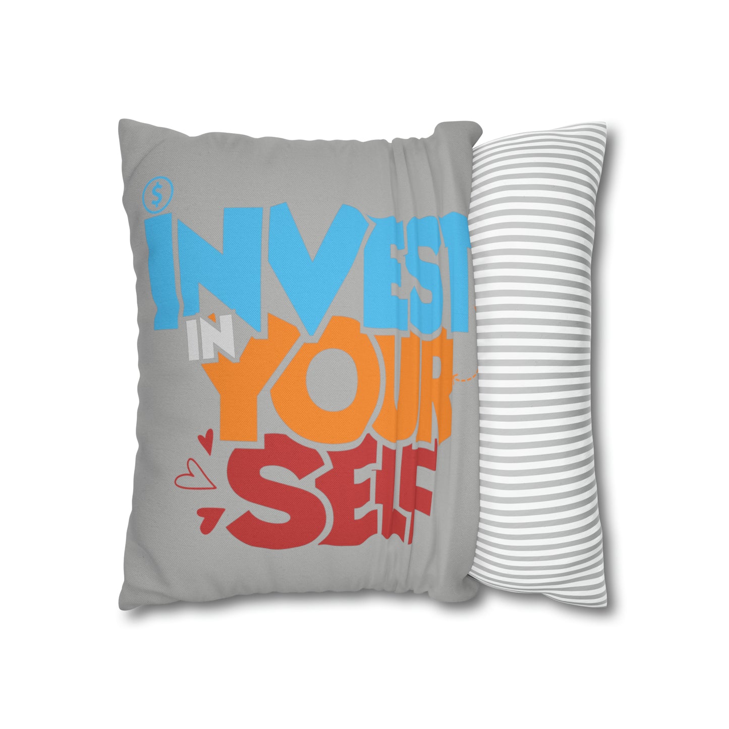 Spun Polyester Square Pillow Case