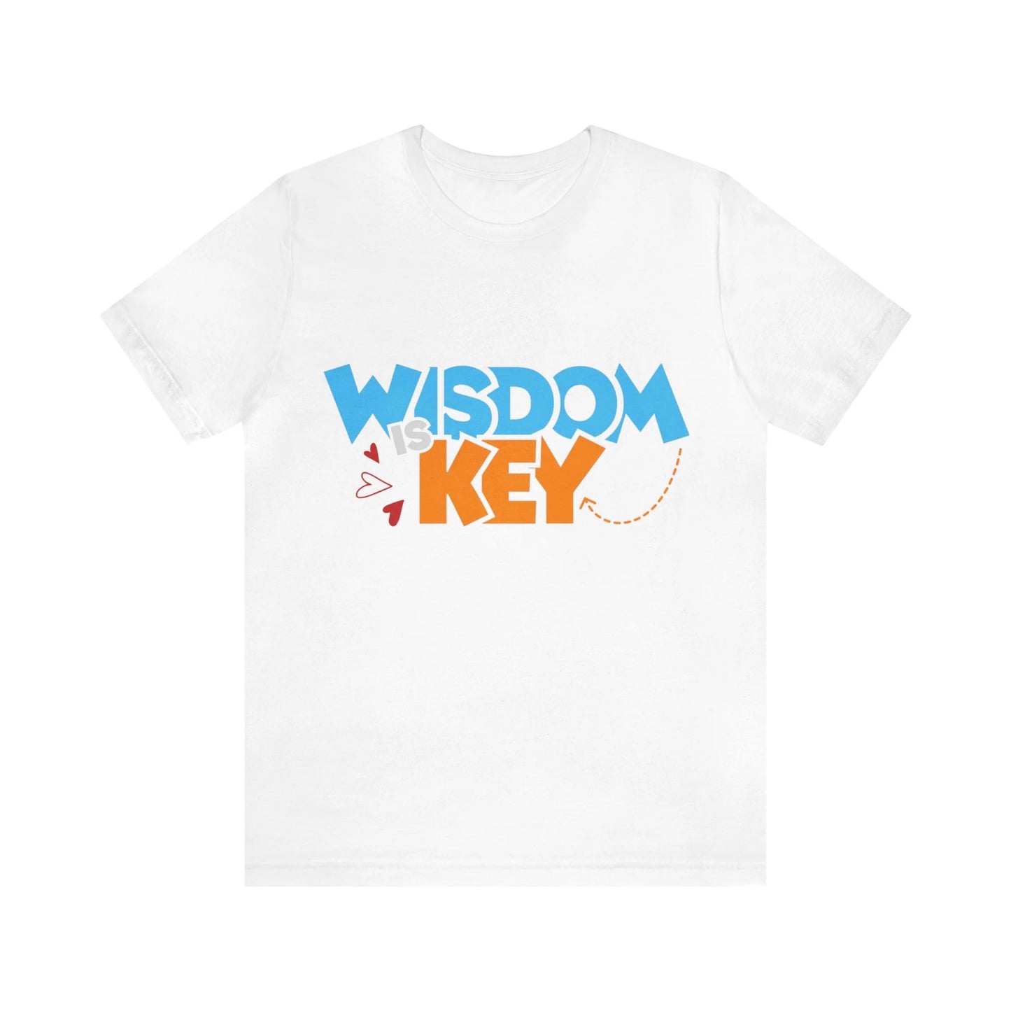 Short sleeve T-shirt invest in wisdom