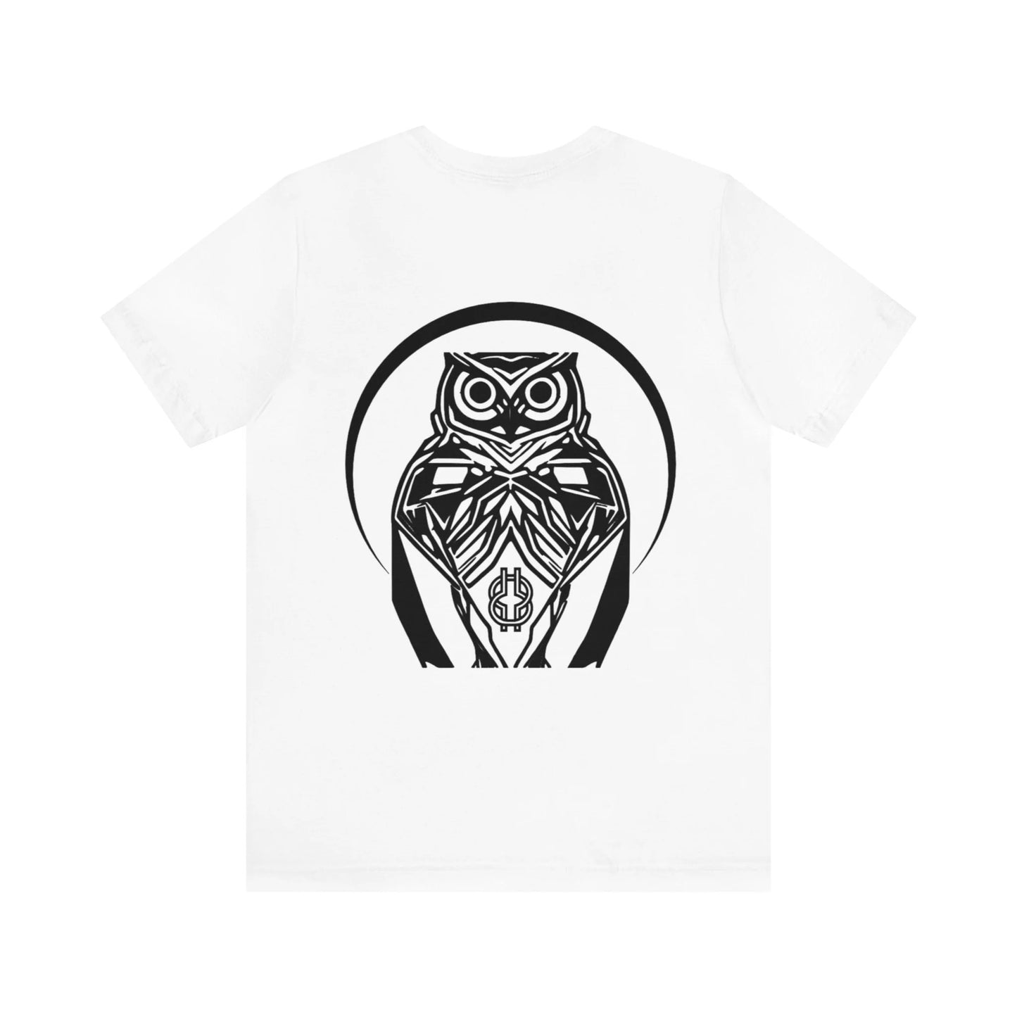 Short sleeve T-shirt Owl of wisdom